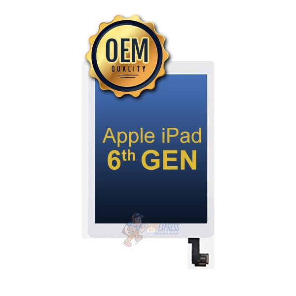 iPad 6th Gen Premium Touch Screen Digitizer - White