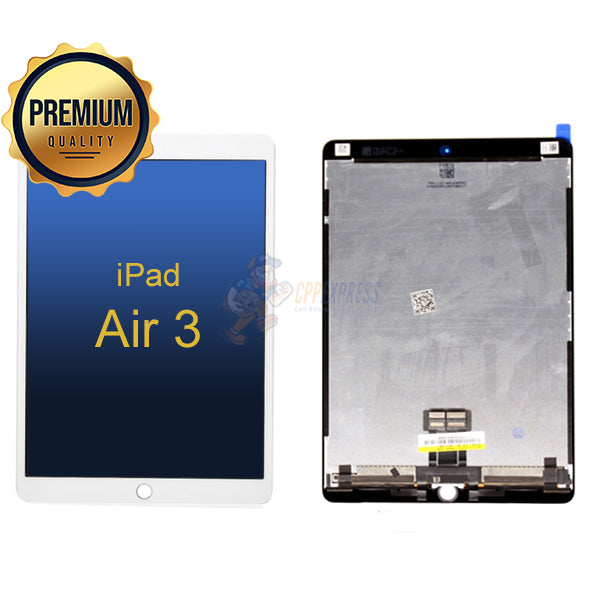 iPad Air 3 Premium LCD Touch Screen Digitizer and Assembly White