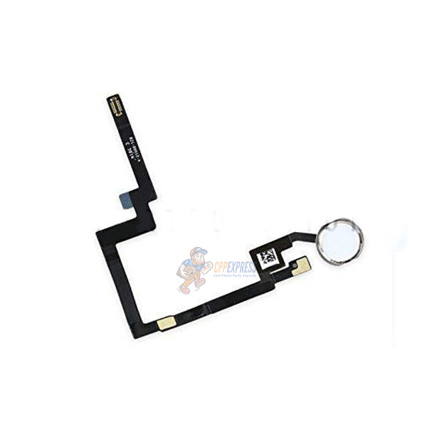 iPad Mini 3 Home Button with Flex Cable Replacement - White