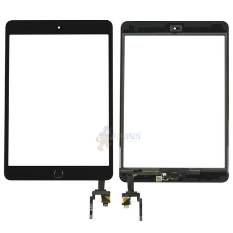 iPad Mini 3 Compatible Touch Screen Digitizer With Home Button - Black