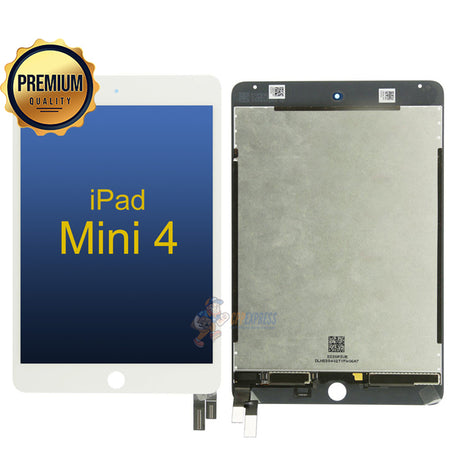 iPad Mini 4 Premium LCD Touch Screen Digitizer and Assembly White