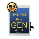 iPad Mini 5th Generation - LCD Display Touch Screen Digitizer Complete Assembly - White