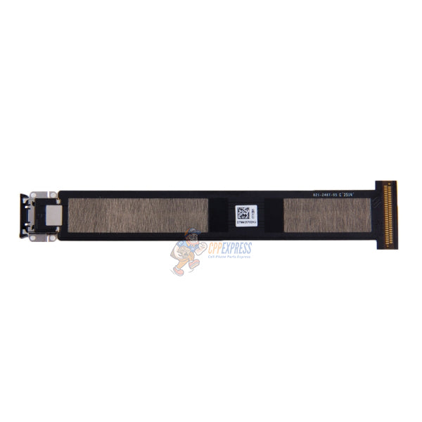 iPad Pro 12.9 Charging Port with Flex Cable Replacement - Black