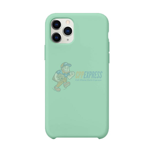 iPhone 11 Pro Max Slim Soft Silicone Protective ShockProof Case Cover - Green Gray