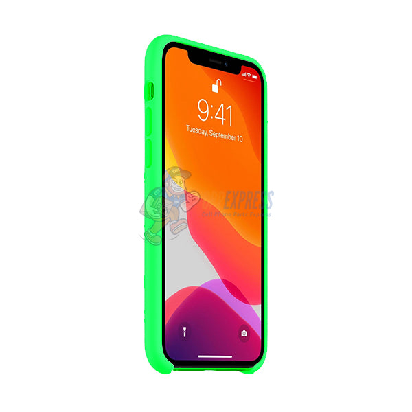 iPhone 11 Pro Max Slim Soft Silicone Protective ShockProof Case Cover - Lime Green