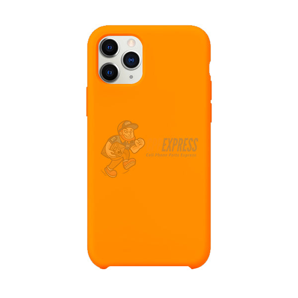 iPhone 11 Pro Max Slim Soft Silicone Protective ShockProof Case Cover - Orange