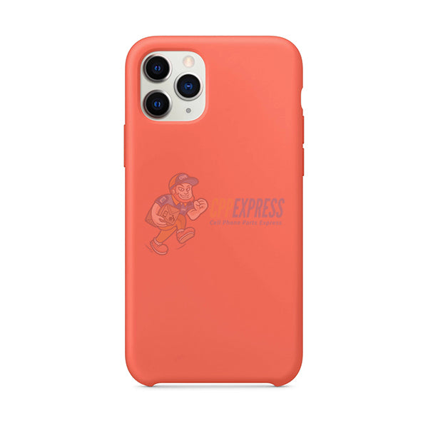 iPhone 11 Pro Max Slim Soft Silicone Protective ShockProof Case Cover - Pink