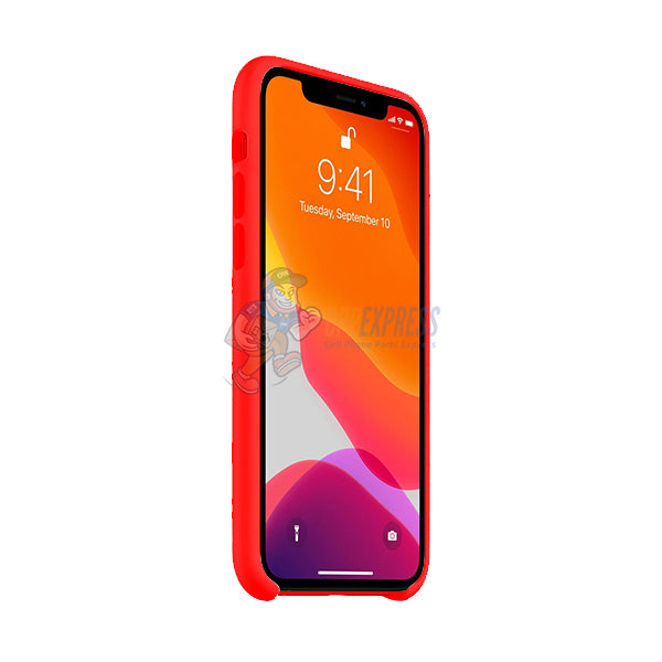 iPhone 11 Pro Max Slim Soft Silicone Protective ShockProof Case Cover - Red