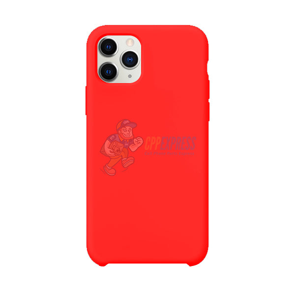 iPhone 11 Pro Max Slim Soft Silicone Protective ShockProof Case Cover - Red