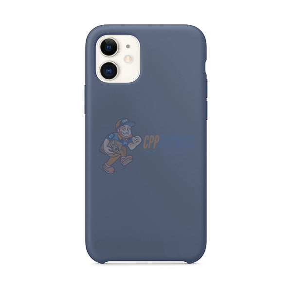 iPhone 11 Slim Soft Silicone Protective ShockProof Case Cover - Blue Gray