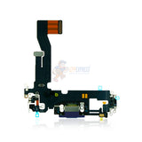 iPhone 12 / 12 Pro Charging Port Dock Connector Flex Cable - Blue