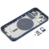 iPhone 12 Battery Back Door - Perfect Fit Premium Back Cover Case Housing - Blue