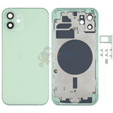 iPhone 12 Battery Back Door - Perfect Fit Premium Back Cover Case Housing - Green