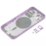 iPhone 12 Battery Back Door - Perfect Fit Premium Back Cover Case Housing - Purple