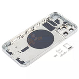 iPhone 12 Pro Battery Back Door - Perfect Fit Premium Back Cover Case Housing - Silver