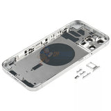 iPhone 12 Pro Max Battery Back Door - Perfect Fit Premium Back Cover Case Housing - Silver