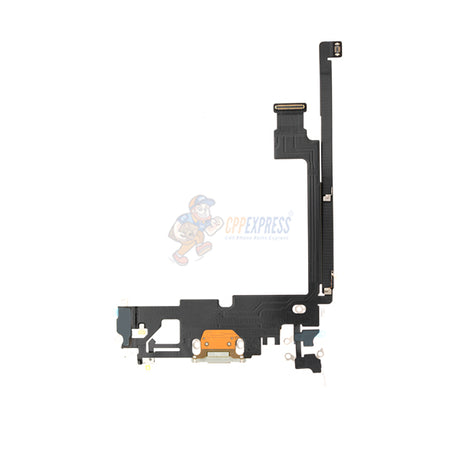 iPhone 12 Pro Max Charging Port Dock Connector Flex Cable - White