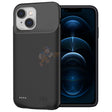 iPhone 13 Juice Vault Battery Backup Power Bank Charging Case Cover Black