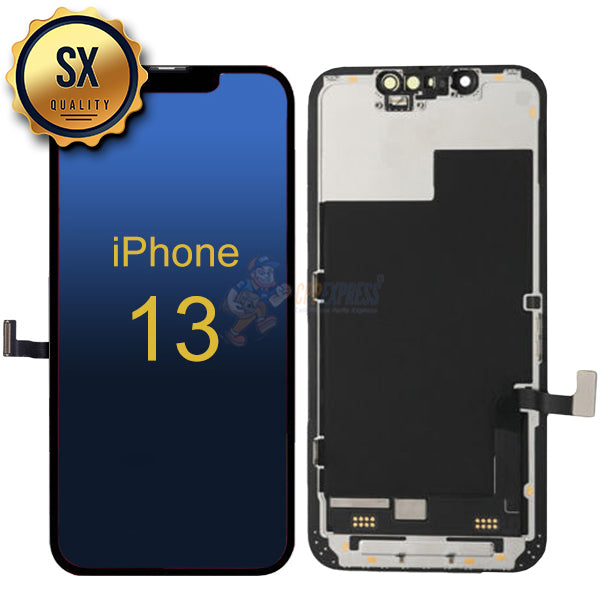 iPhone 13 LCD Display Touch Screen Digitizer Assembly SX Quality - Black