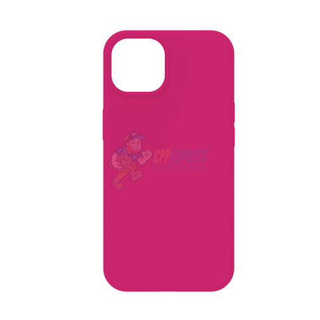 iPhone 13 Mini Slim Soft Silicone ShockProof Protective Case Cover Hot Pink