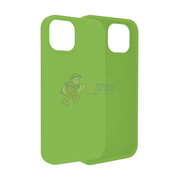 iPhone 13 Mini Slim Soft Silicone ShockProof Protective Case Cover Light Green