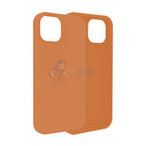 iPhone 13 Mini Slim Soft Silicone ShockProof Protective Case Cover Orange