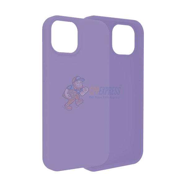 iPhone 13 Mini Slim Soft Silicone ShockProof Protective Case Cover Purple