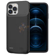 iPhone 13 Pro Max Juice Vault Battery Backup Power Bank Charging Case Cover Black