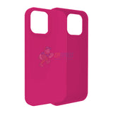 iPhone 13 Pro Max Slim Soft Silicone ShockProof Protective Case Cover Hot Pink