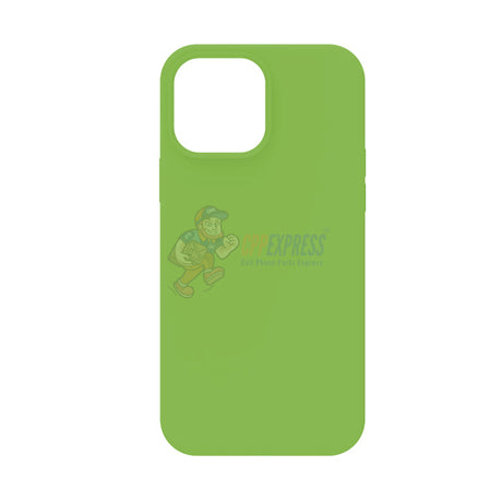 iPhone 13 Pro Max Slim Soft Silicone ShockProof Protective Case Cover Light Green