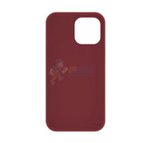 iPhone 13 Pro Slim Soft Silicone Protective ShockProof Case Cover Burgandy