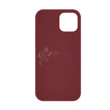 iPhone 13 Slim Soft Silicone Protective ShockProof Case Cover Burgandy