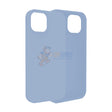 iPhone 13 Slim Soft Silicone Protective ShockProof Case Cover Light Blue