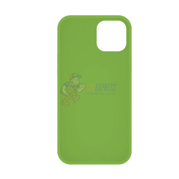 iPhone 13 Slim Soft Silicone Protective ShockProof Case Cover Light Green