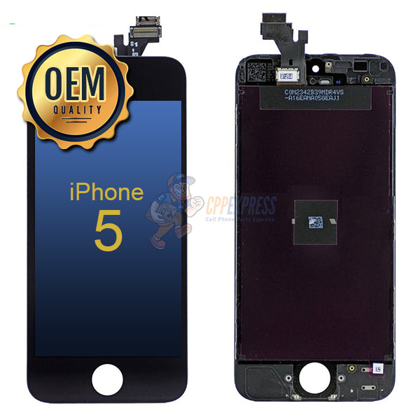 iPhone 5 - LCD Touch Screen Digitizer Assembly - Black