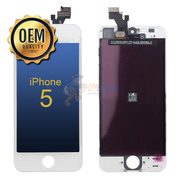 iPhone 5 - LCD Touch Screen Digitizer Assembly - White