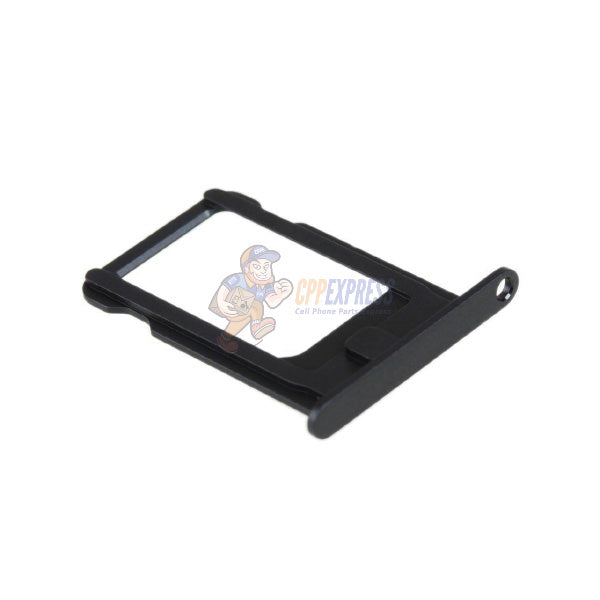 iPhone 5 Compatible Sim Card Tray Holder Slot - Black