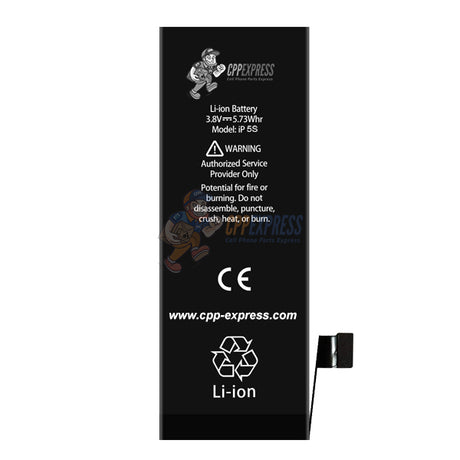 Premium Quality High Capacity Internal Battery Replacement - Compatible With iPhone Model 5S (CPPE PRO)