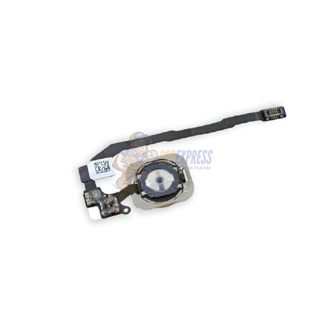 iPhone 5S Compatible Home Button With Flex Cable - Black