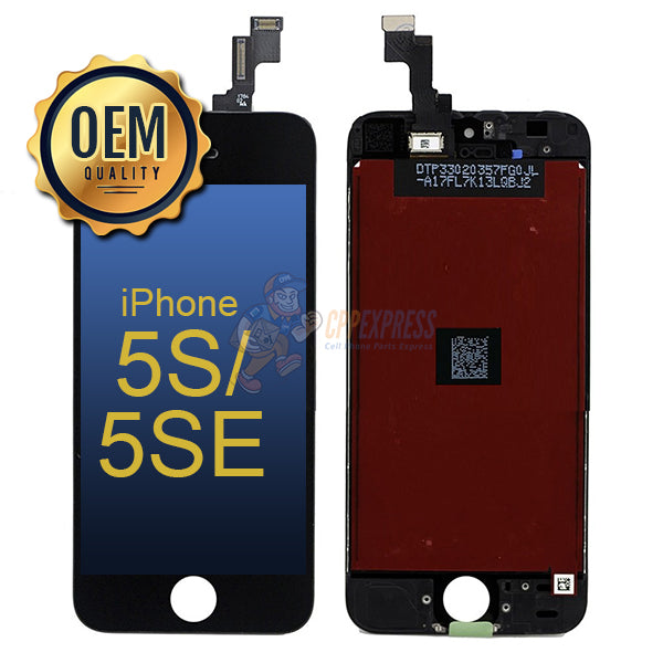 iPhone 5S / 5SE - LCD Display Touch Screen Digitizer Assembly - Black