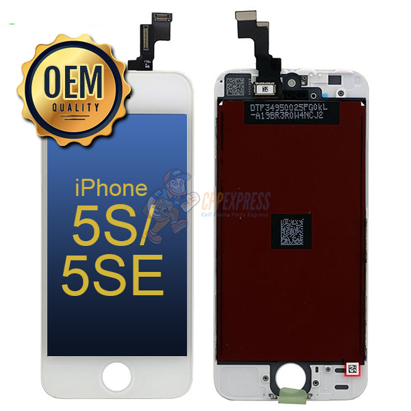 iPhone 5S / 5SE - LCD Touch Screen Digitizer Assembly - White