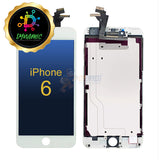 iPhone 6 Dynamic LCD Touch Screen Digitizer Assembly with Back Plate - White