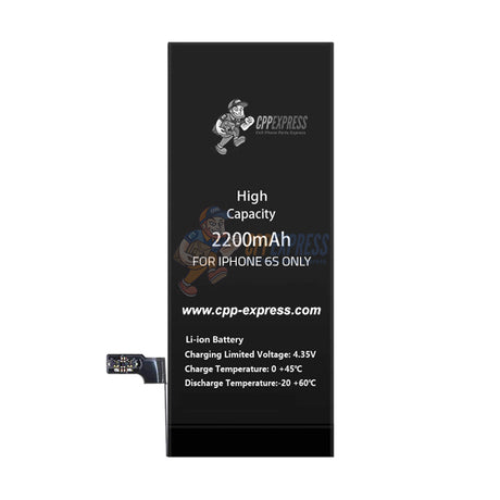 Premium Quality High Capacity Internal Battery Replacement - Compatible With iPhone Model 6S (CPPE PRO)