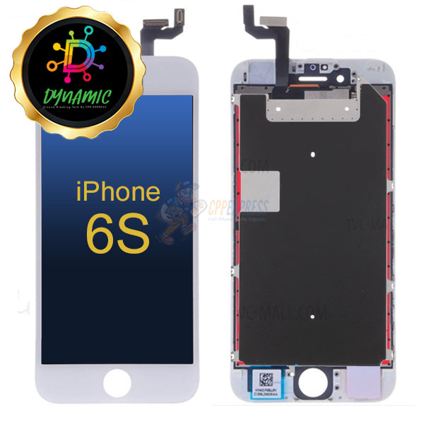 iPhone 6S Dynamic LCD Display Screen Touch Digitizer Assembly - White