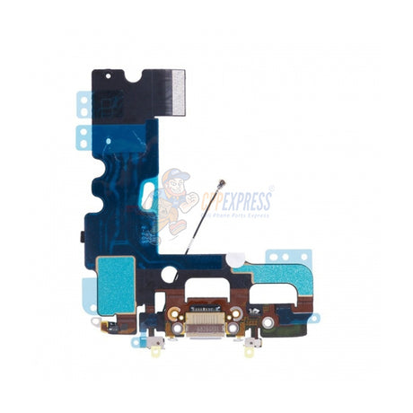 iPhone 7 Compatible Charging Port with Flex Cable - Gold