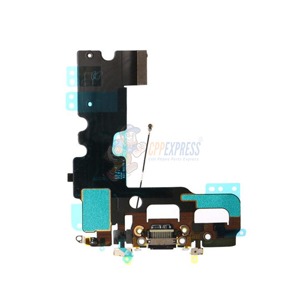 iPhone 7 - Charging Port with Flex Cable - Jet Black / Matte Black