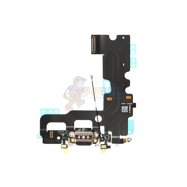 iPhone 7 - Charging Port with Flex Cable - Jet Black / Matte Black