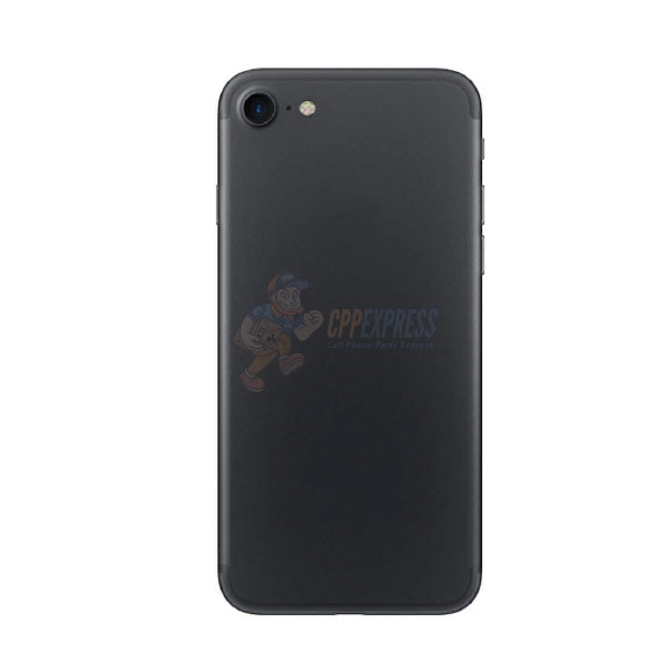 iPhone 7 - Perfect Fit Premium Back Door Cover - Brilliant Black