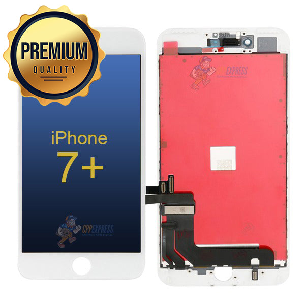 iPhone 7 Plus Premium LCD Display Screen Touch Digitizer Assembly - White