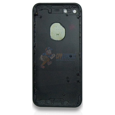 iPhone 7 Compatible Rear Back Housing Assembly Pre-Installed Small Parts - Matt Black